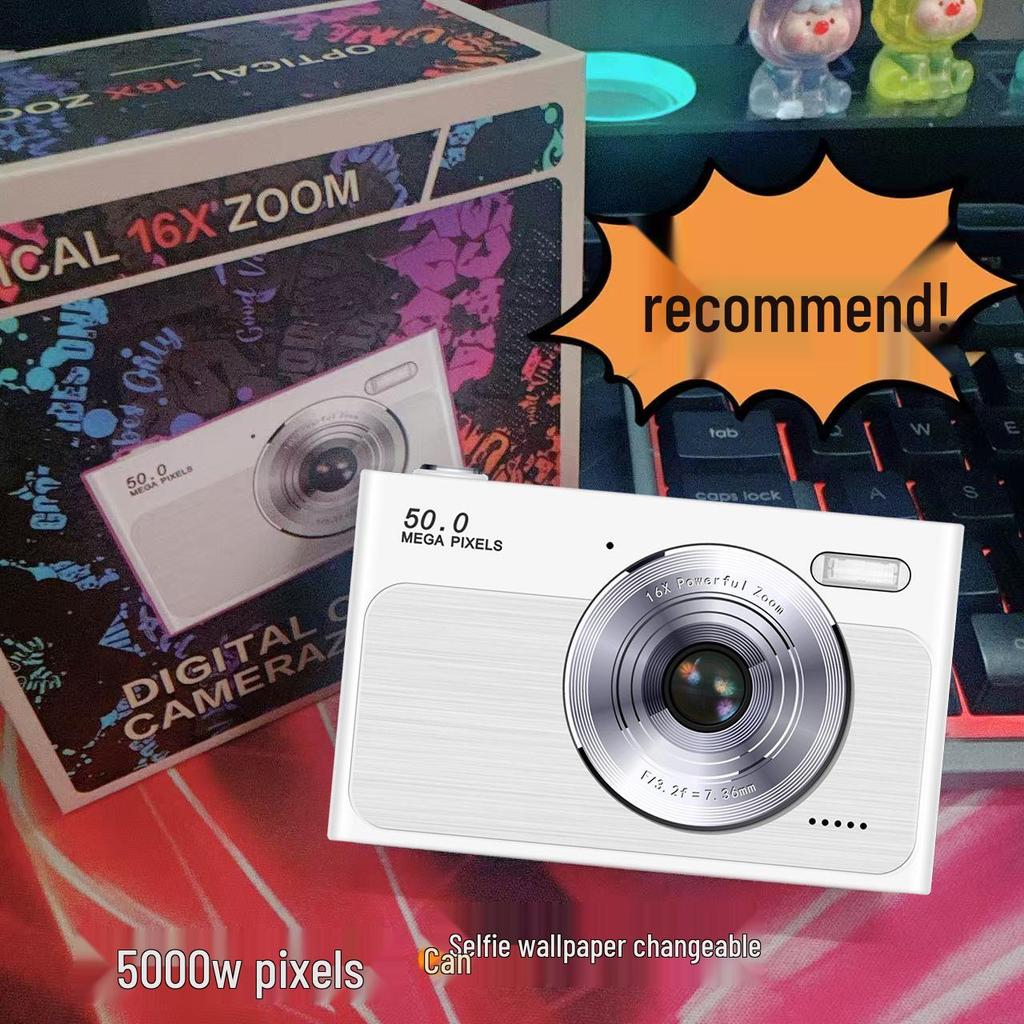 2025 Dual-Camera Retro Digital Student Travel Camera