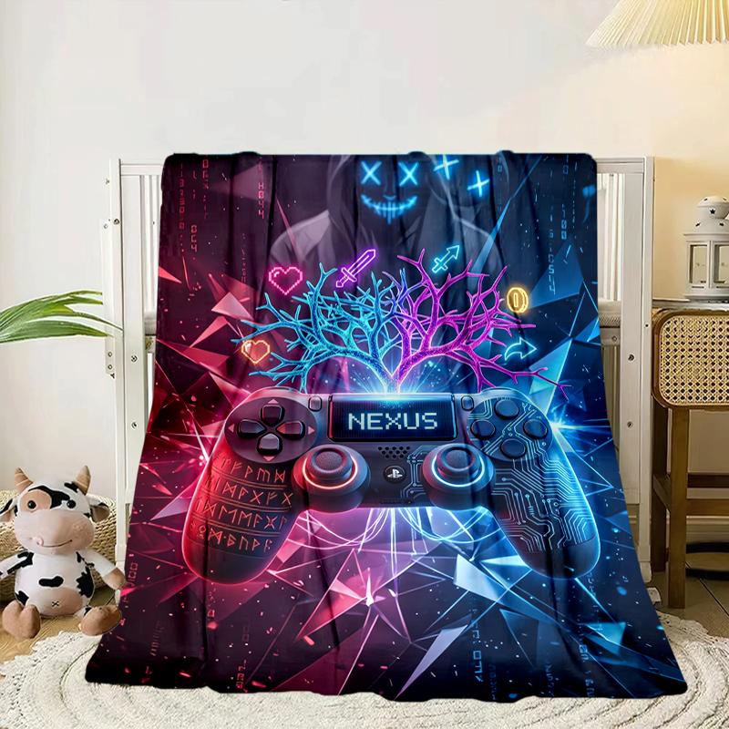 Player Control Duel Blanket Flannel Blanket Throw Blanket Sofa Cover Blanket Soft Premium Blanket Picnic Blanket Tv Blanket Gifts