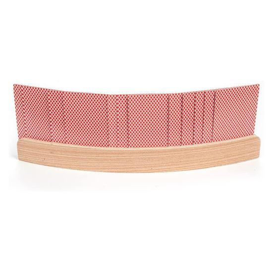 Poker Card Stand High Stability Smooth Edge Curved Shape Non-Slip Base Burr Free Reusable Playing-Card Holder Hands-Free Poker Stand Home Supplies