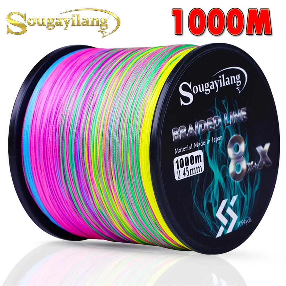 

9 Пряди плетеные Рыболовная линия 300M/500M/1000M Abrasion Resistant PE Fishing Line Баси морской рыбалки
