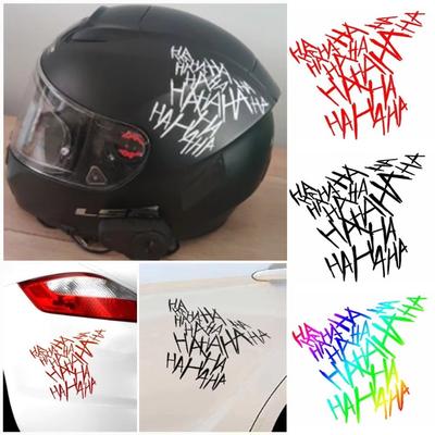 Adesivo Decorativo para Capacete de Motocicleta Impermeável Engraçado Decalques para Moto Scooter Ornamentos para Bicicleta Elétrica Adesivos Criativos