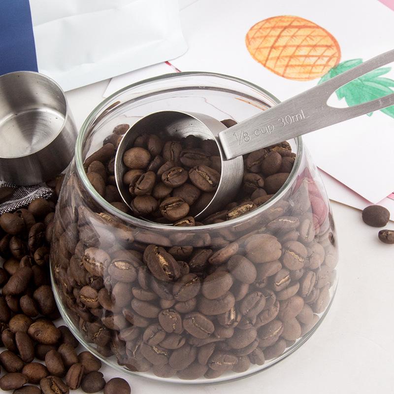 304 Stainless Steel 30ml Measuring Spoon for Coffee, Milk Powder, Sugar, Fruit Powder, and Baking.