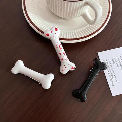 Soft Girl Heart Duckbill Bone Hair Clip - Cute & Funny Japanese Hairpin for Bangs