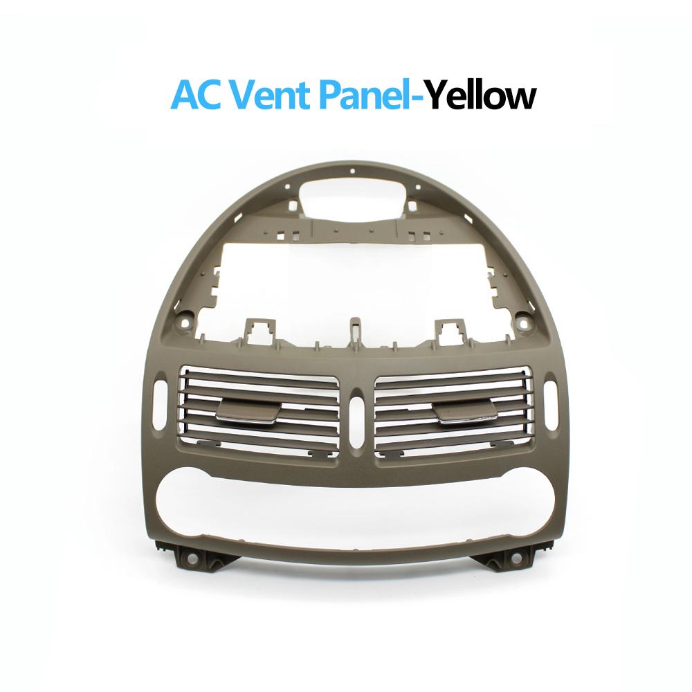 Car Front Dashboard Central AC Vent Air Vent Grille Panel Cover For Mercedes Benz E Class W211 2003-2008 2118300054