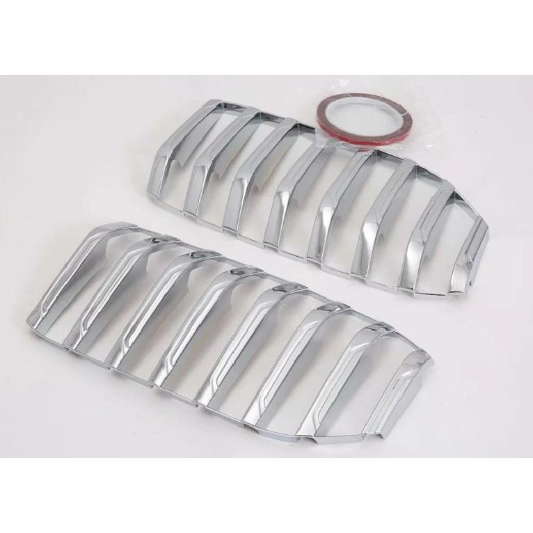 ABS Chrome Front Grille Cover Center Mesh Trim For BMW 3 Series G20