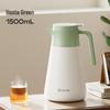 FEENIK316 Stainless Steel Large Capacity Insulated Hot Water Kettle with Simple Press Dispense for Home Use