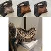 Stylish Leopard Print Large Capacity Tote Bag For Trendy Fashionable Commuting