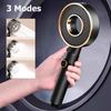 Adjustable High Pressure Shower Head Plastic Handheld Showerhead 3-Mode Shower Head  Shower