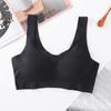Damen Übergröße Nahtloser kabelloser Sport-BH - Atmungsaktiver Racerback-BH mit stützender Passform für und täglichen Gebrauch