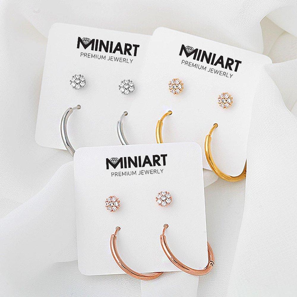 Bling Piercing + Ring Piercing [Sold As a Pair]