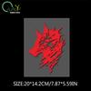 Electric car sticker dynamic motorcycle wolf head decoration  creative waterproof scratch protection