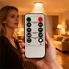 Led Simulated Electronic Candle Lamp Remote-control Unit
