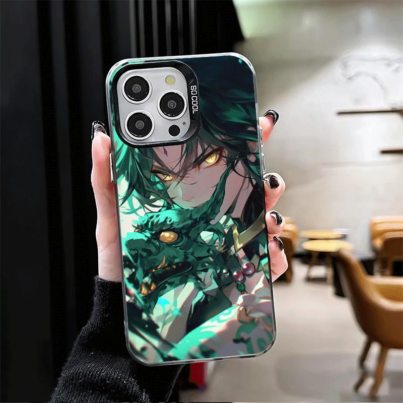 Genshin Impact Xiao Soft Phone Case for iPhone 15 16 17 Pro Max 17Air 16E 14 Plus 13 12 Mini Shockproof Cover Back Shell