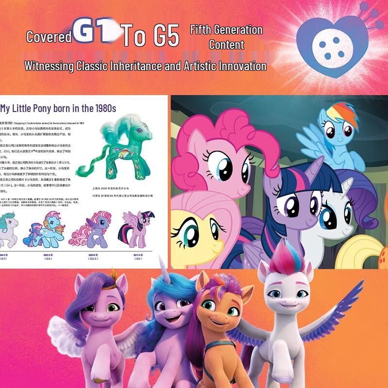 Collezione Ufficiale di Arte My Little Pony: G1 a G5