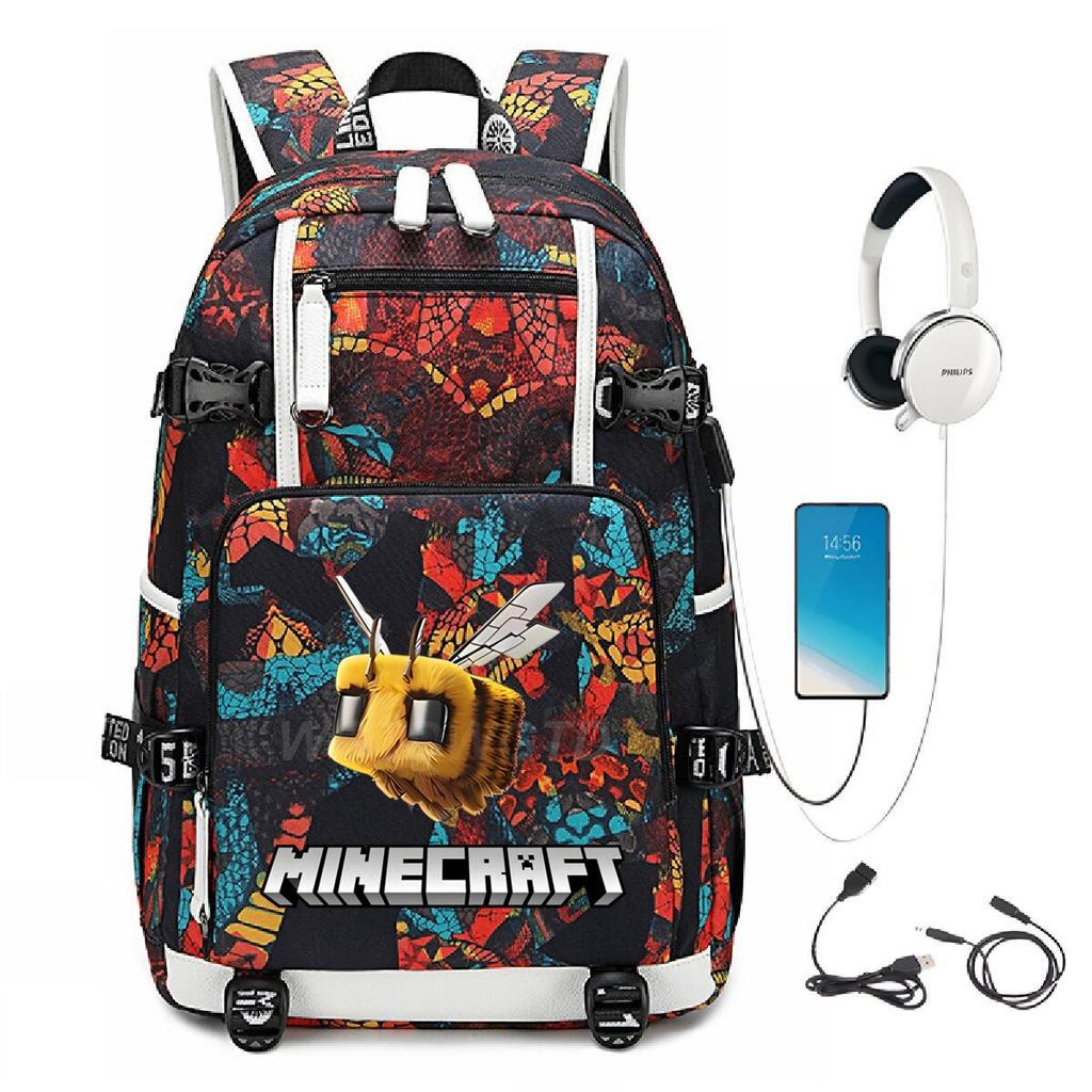 Game Merchandise Outdoor Travel Bag Large Capacity Usb Backpack