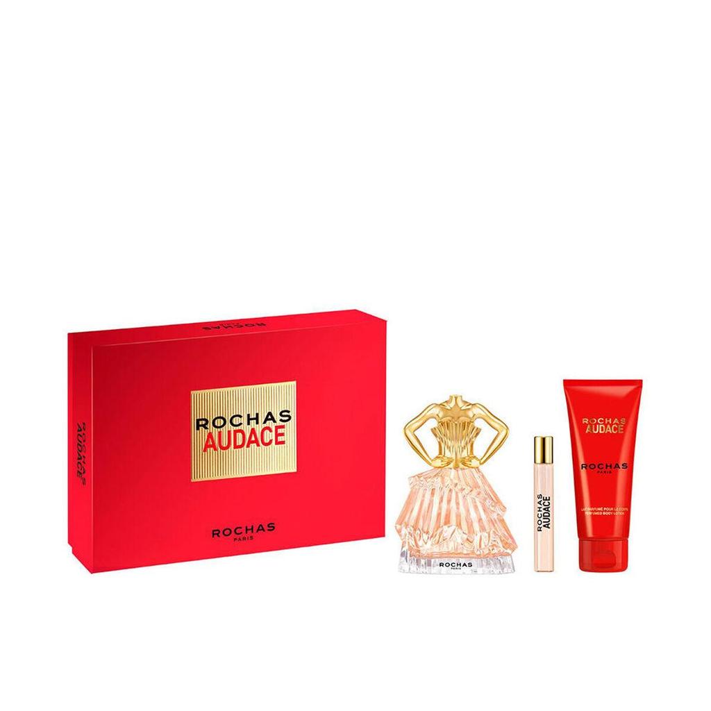 Rochas Audace perfume set 90ml eau de parfum + 100ml body lotion 3 pieces