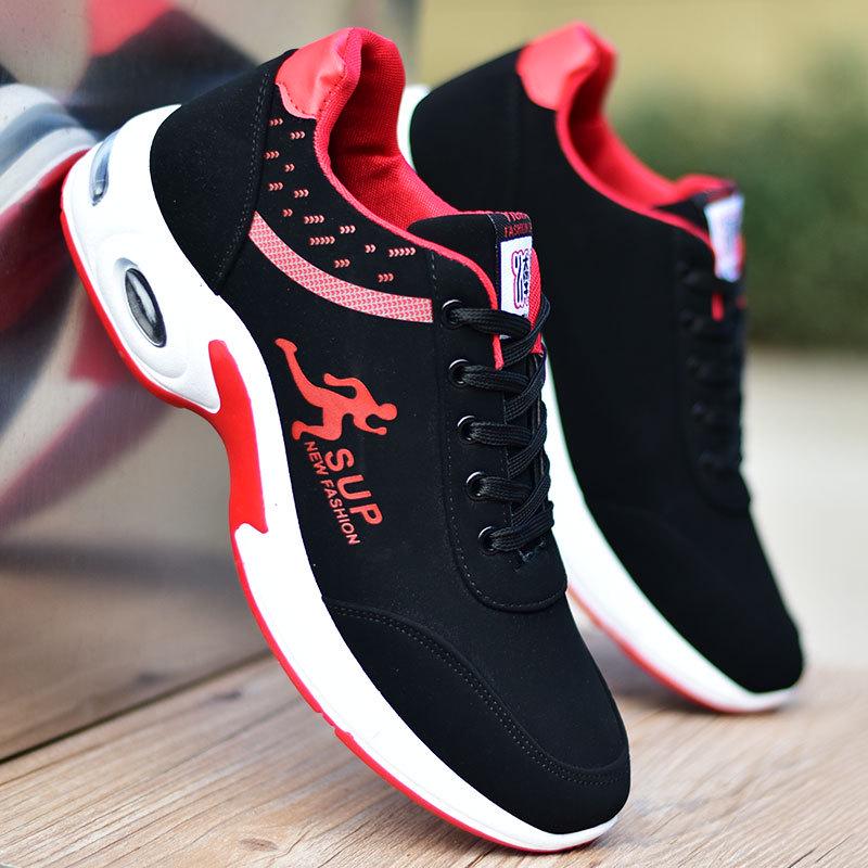 Zapatos de Trabajo Casuales de Cuero Impermeables Antideslizantes para Hombre - Zapatos Deportivos de Otoño a la Moda para Hombre