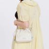 New Miffy Synthetic Leather Shoulder Bag, Bucket Bag, Chain Bag, Crossbody Bag Regular Women's White/Pink MF2444-01