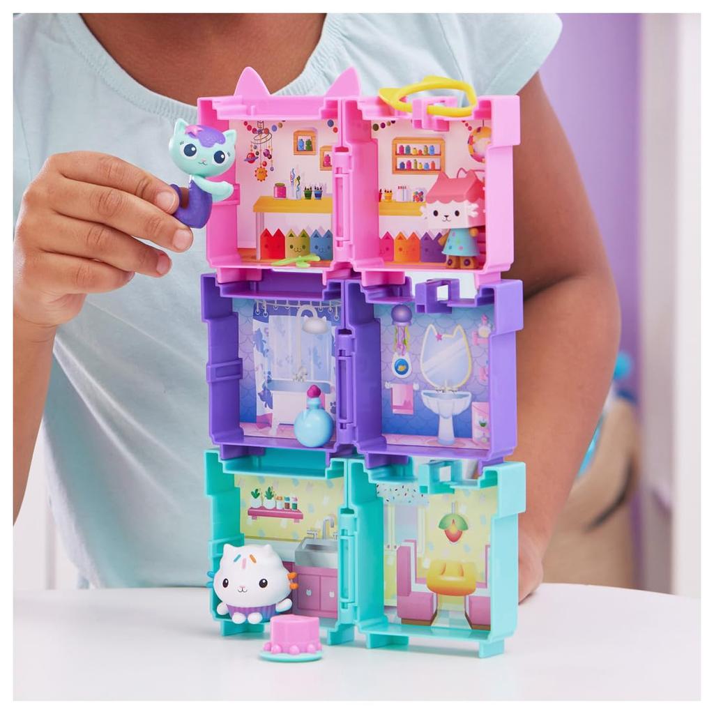 Dollhouse Connectable Mini House Room Gabby's Mercat's