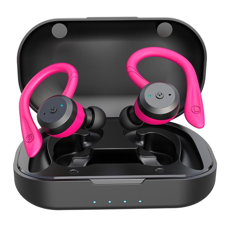 Bluetooth Wireless Headphones with Mic Sports Waterproof TWS Bluetooth Earphones key Control Wireless Headsets Earbuds Phone