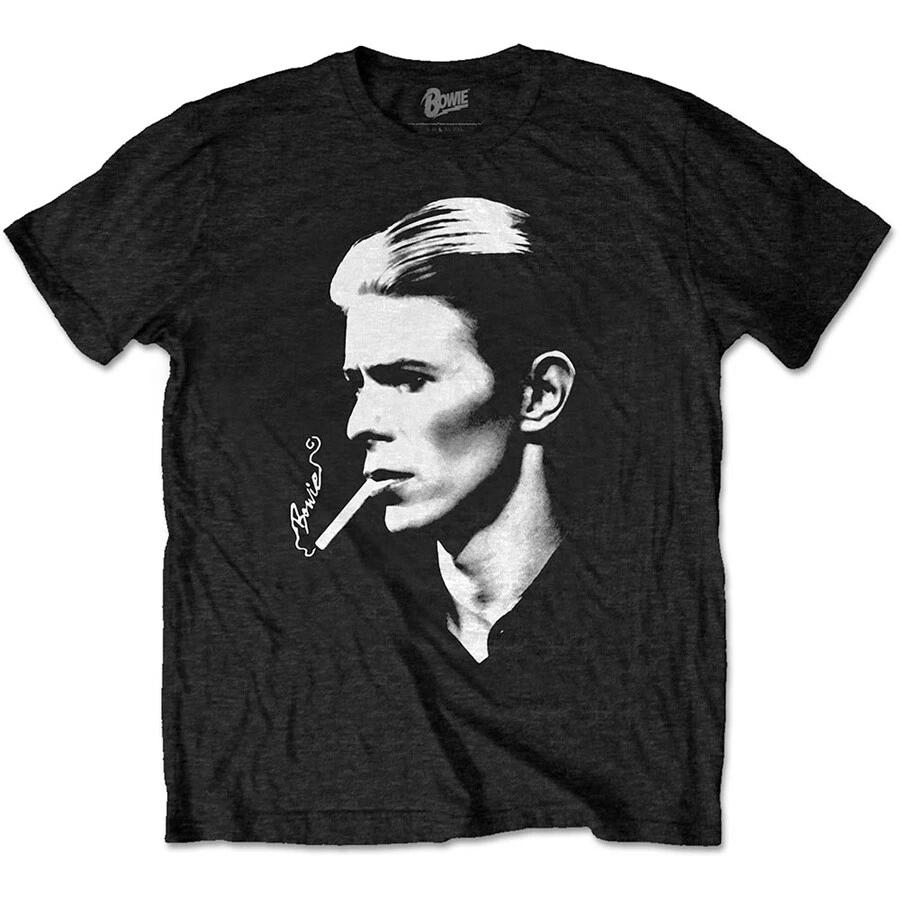 David Bowie - Smoke - Black t-shirt S