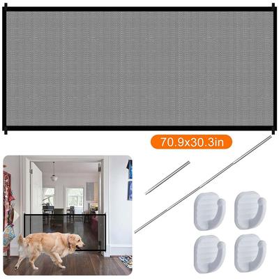 Sicherheitsgitter für Babys, Haustiere, Hunde, Tür, breit, einziehbares Netz, Netz für Zuhause, Küche, Treppen