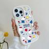 Pink Hello Kitty Phone Case For Iphone 17 Pro Max 17 Air 16 15 14 13 12 11 Pro Max 16e 16 Plus 7 8 SE XR Sanrio Candy Wave Cover