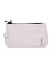 YSL - Women's Makeup Bag Storage Bag, White Leather, Large Capacity, Convenient To Carry, Suitable For Daily Use.A Gift For Friends