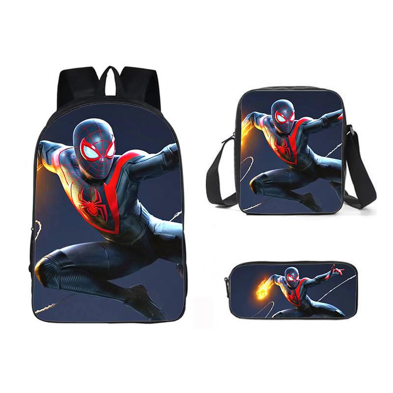 Backpack Piece Three Set Waterresistant Material Kids For