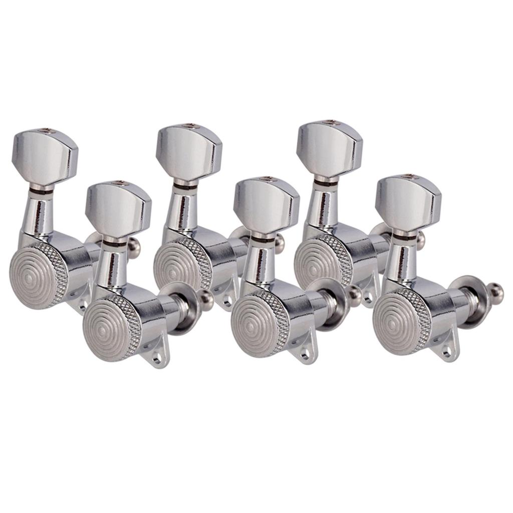 6 Pack Guitar String Peg Locking Tuners Tuning Sprockets Parts