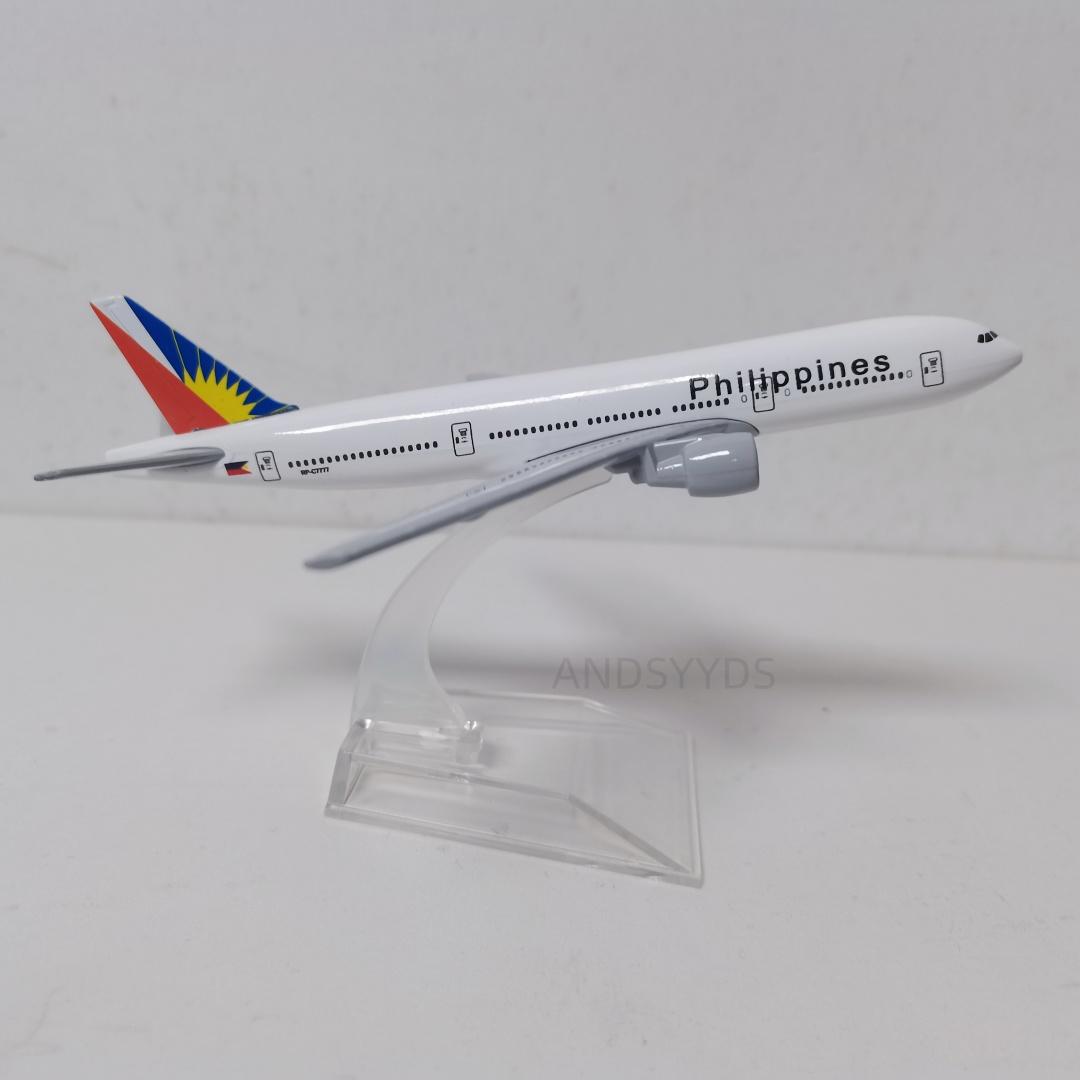 B747 16cm Air Philippines Plane 1/400 Aircraft Model Diecast Metal Alloy Replica Airplane Conference Table Ornament