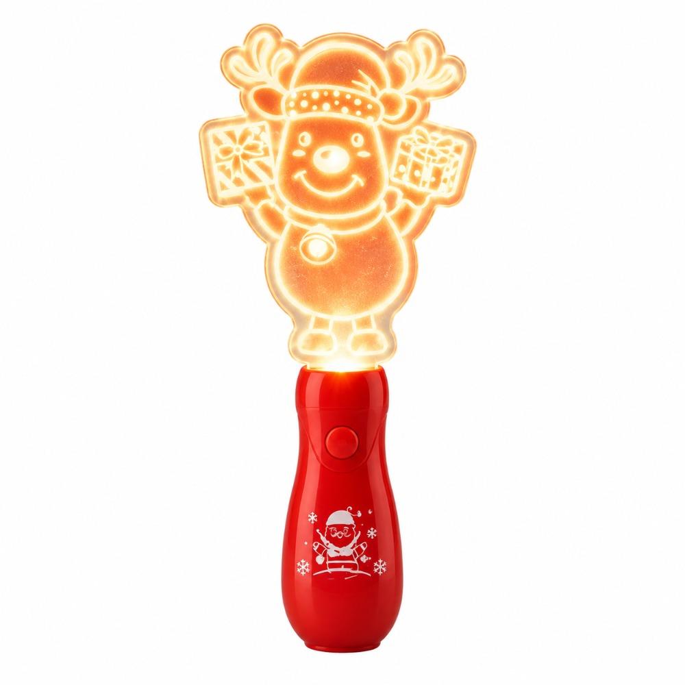 LED Flashing Lights LED Light Up Stick Built In Music Handheld Toy Family Gatherings