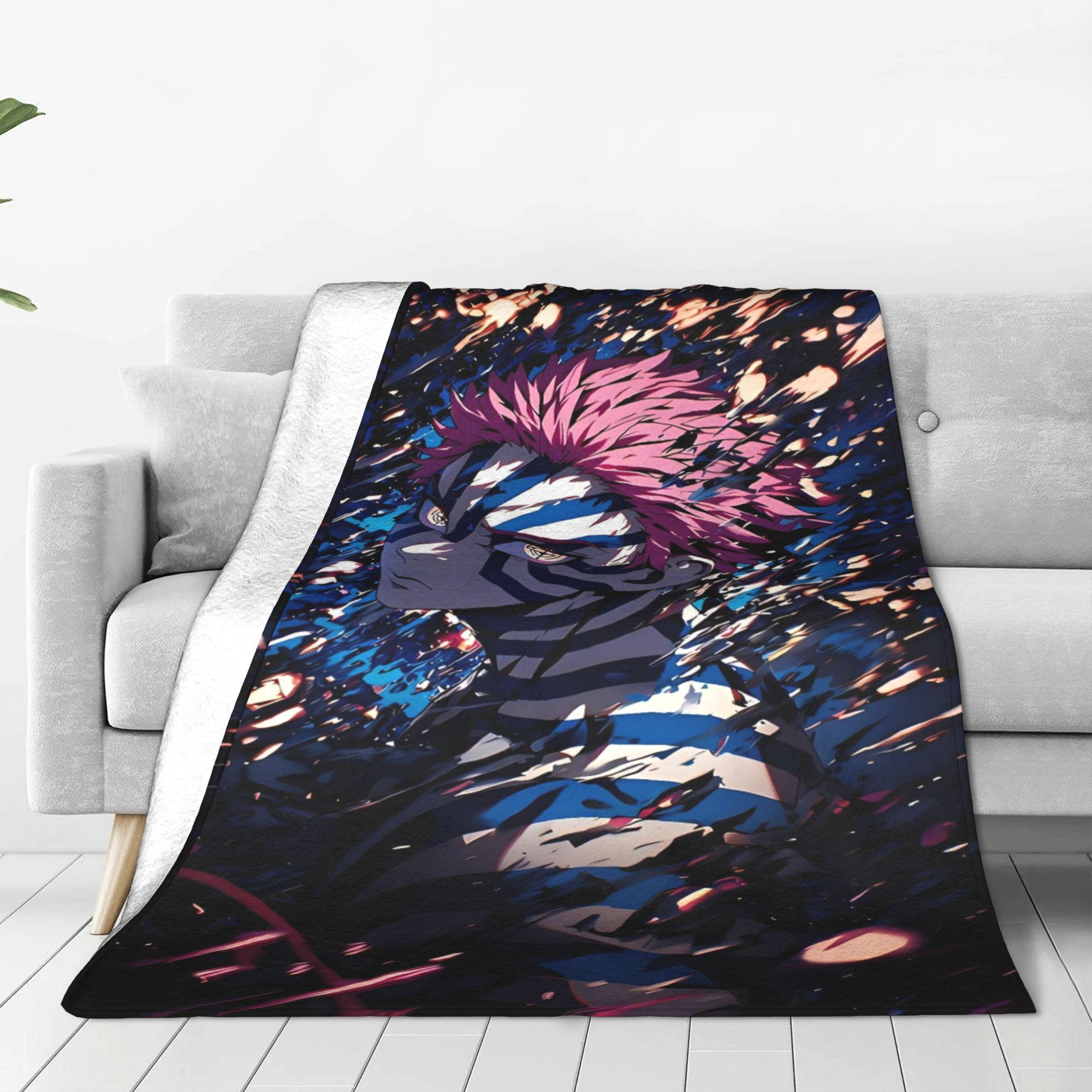 

Аказа Аниме Супер Теплое Одеяло Детское Плюшевое Одеяло с Принтом Домашний Декор Фланелевое Покрывало Покрывало для Дивана 30x40in