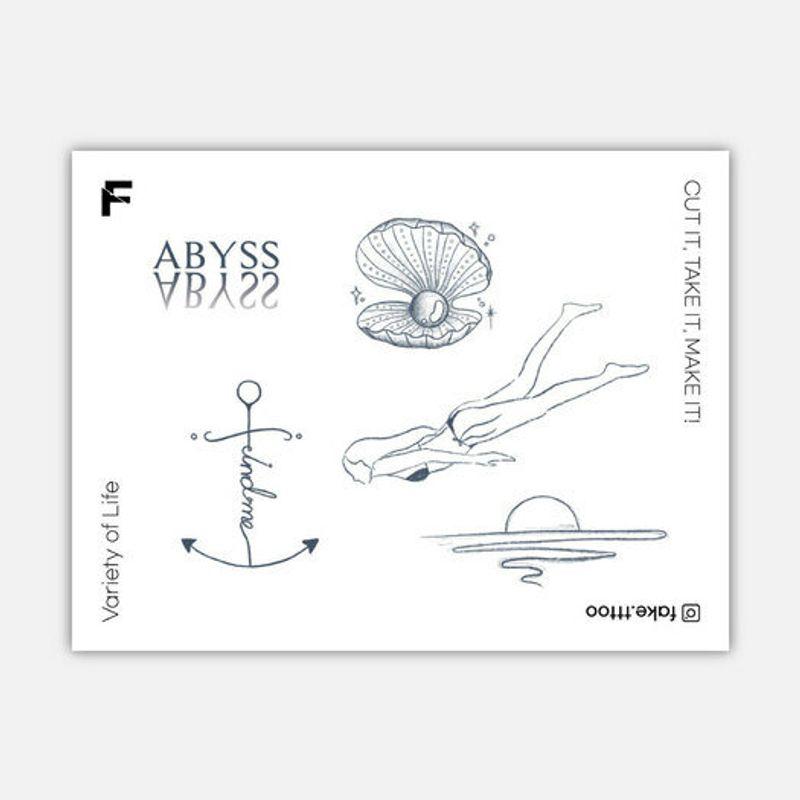 FAKE.TTT Abyss Tattoo Sticker one