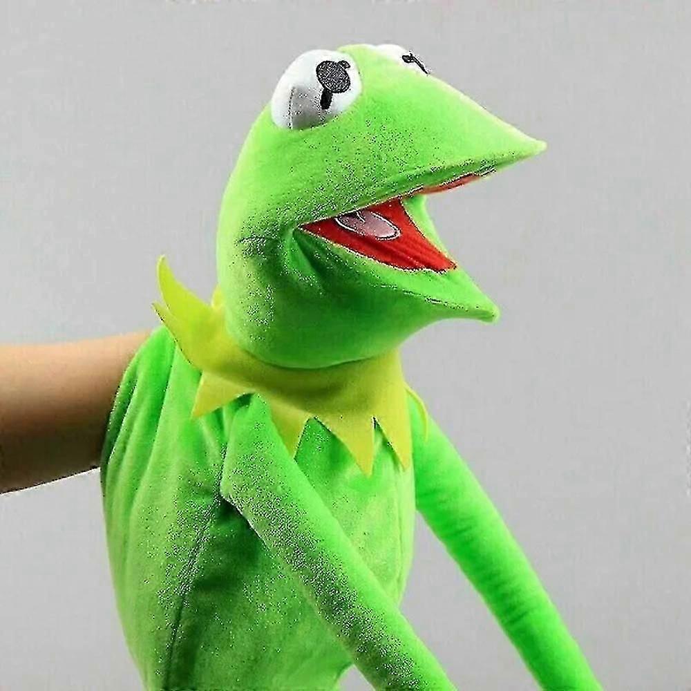 Marioneta de Mano de Kermit la Rana de 60 cm Juguete de Peluche de Cuerpo Entero Atrezo