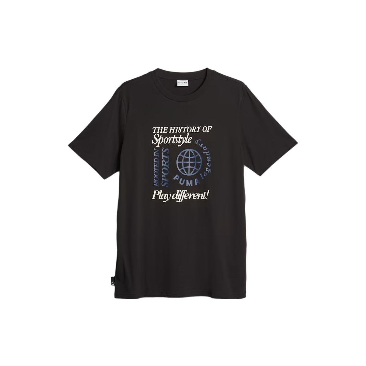 

Puma Футболка Legacy Graphic Tee для мужчин, черная 622735-01 L