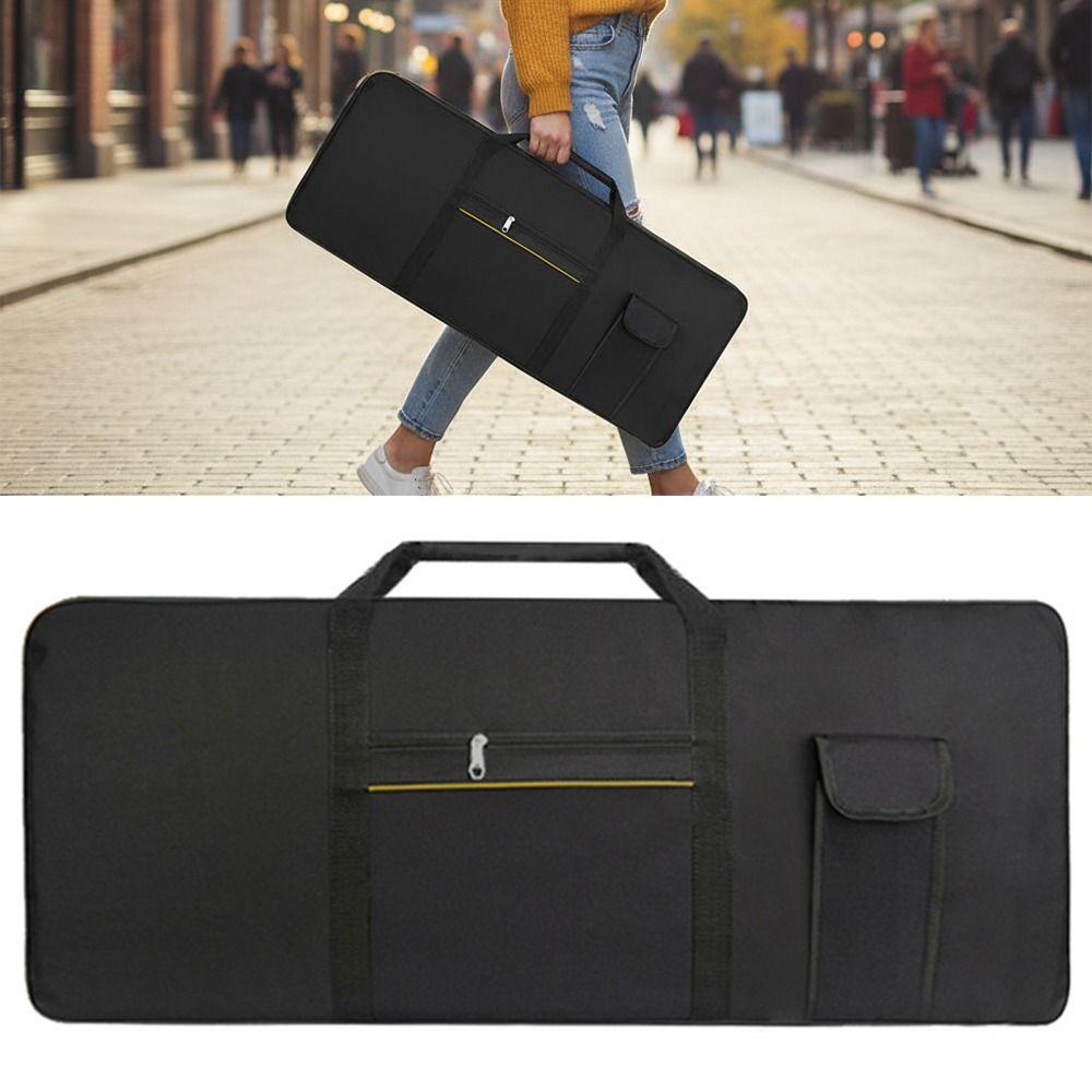 Oxford cloth Keyboard Storage Bag Black Electronic Piano Bag Instrument Protective Bag  Universal