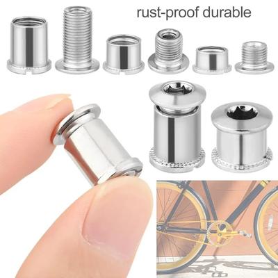 5 Paar Fahrrad Kettenblattschrauben MTB Platten Schrauben Mono- oder Doppel- oder Dreifachplatten Kurbelteile Fahrrad Kurbelgarnitur Zubehör Anderes Fahrradzubehör
