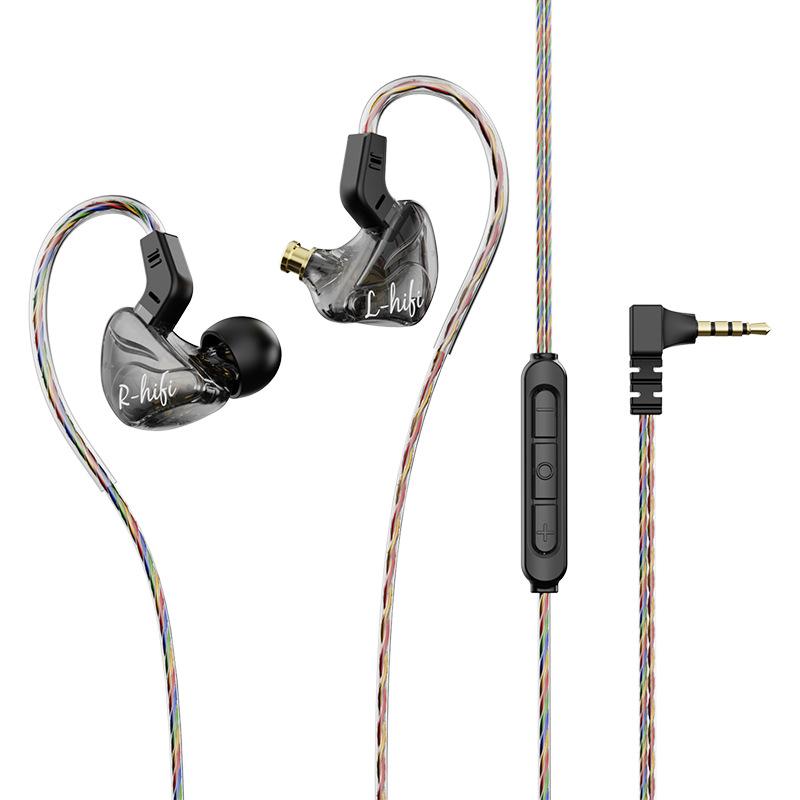 

HiFi Sounds Type C 3,5 мм проводные наушники-вкладыши с монитором наушники с шумоподавлением игровые гарнитуры для Samsung OPPO VIVO Xiaomi Huawei 3.5mm jack port чёрный