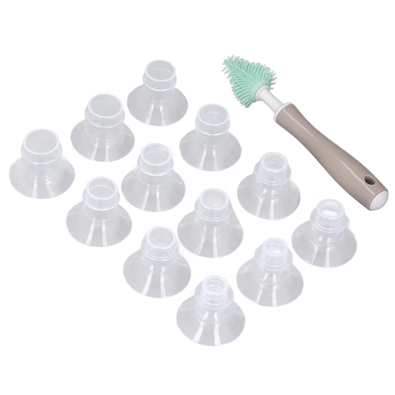 

Flange Insert 13MM 15MM 17MM 19MM 21MM 24MM Safe Silicone Wearable Pump Flange Insert for Infants