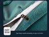 220g Quilted Bed Skirt Set: Warm Milk Velvet with Lace Embroidery (Four Pieces)