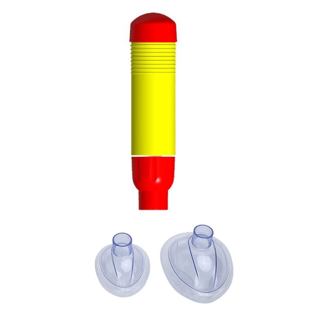 Anti Suffocation Choking Emergency Device Breathing Trainers Asphyxia CPR Mask  School Supply