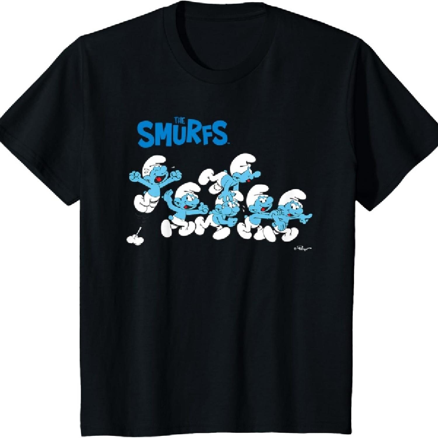 

Kids The Smurfs All Excited Kids T-Shirt S чорний