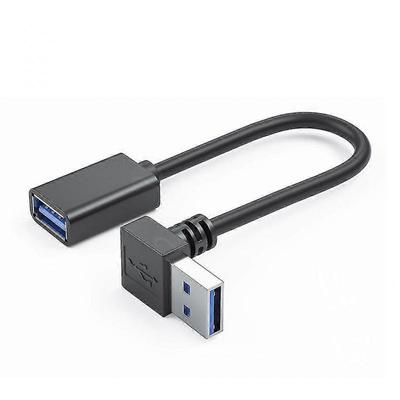 Universell USB 3.0 Forlengelseskabel med 90-graders Bøy for Hjemme- og Kontorbruk