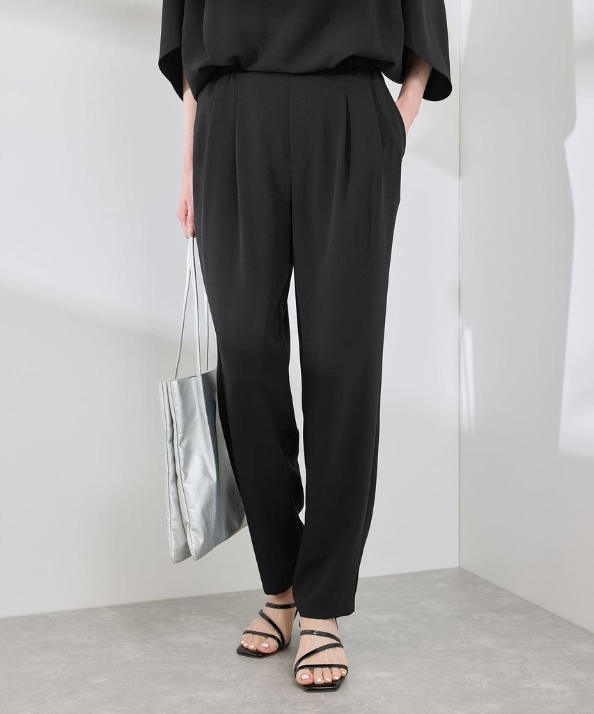 Rope Picnic Easy Care Georgette Compatible GDS15270 Black Maine Size 38 Pants/Set-Up Women's (01)