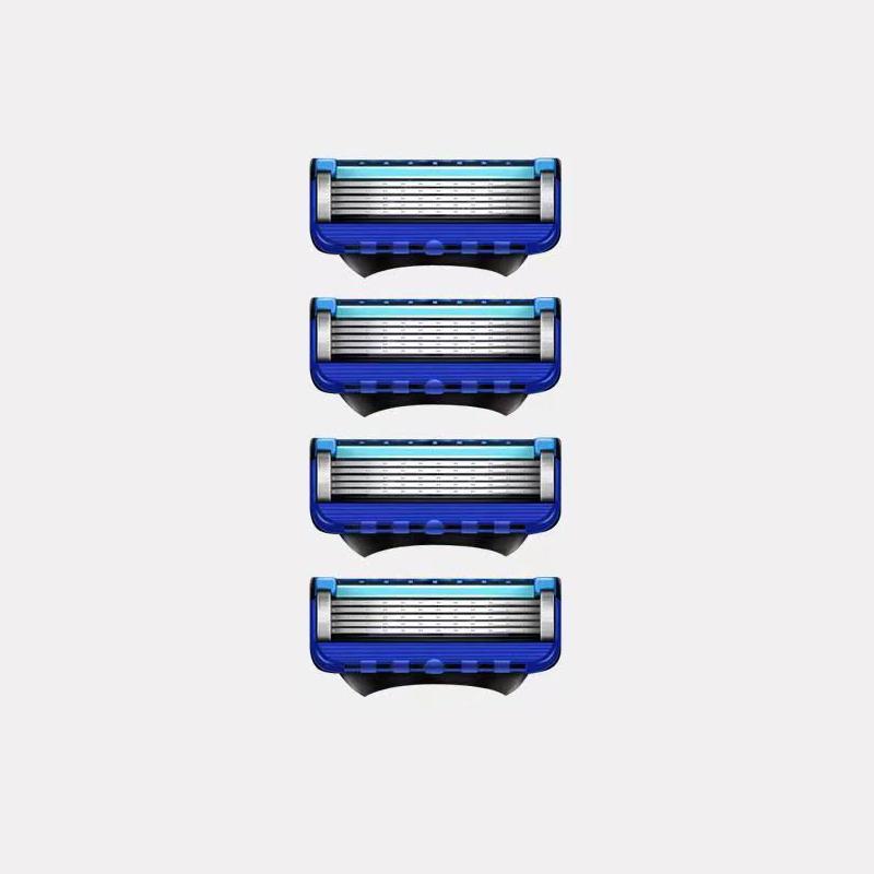 Razor Shaver for Men Premium Shaving Shaver 5-Layer Razor Face Beard Hair Comes with Replaceable Blades 5-Layer Refills