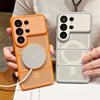 Heat Dissipation Magnetic Case For Samsung Galaxy S26 S25 S24 Ultra for Magsafe Cooling Bumper Shockproof Lens Protection Cover