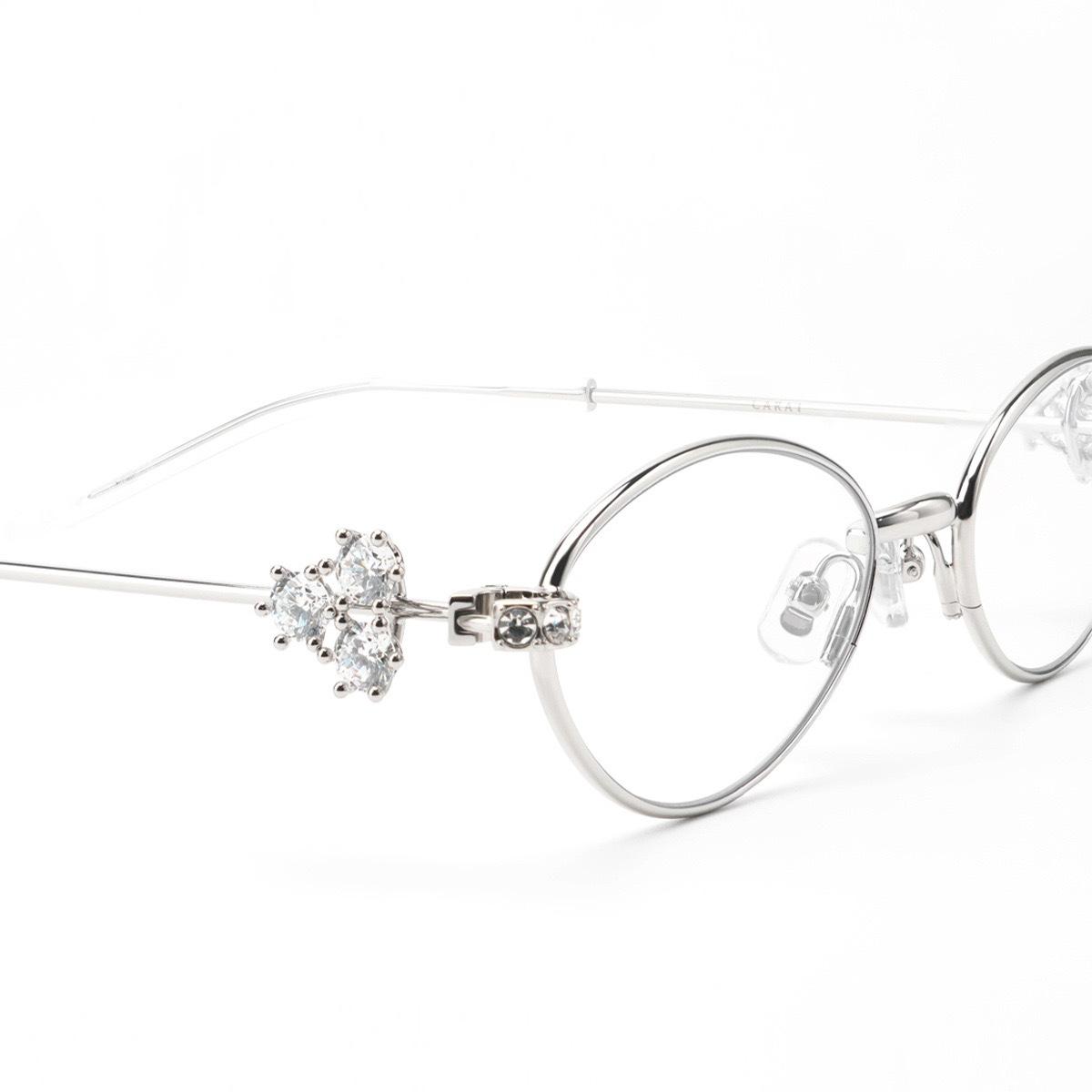 

GM New Jewelry Collection carat Glasses jennle Celebrity-style ultra-light metal diamond-embellished blue light blocking glasses No Packaging