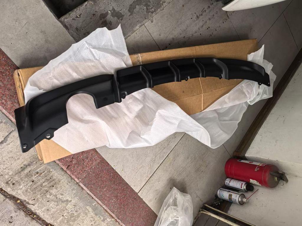 BMW 3 Series F30 F35 MT MP Black Rear Bumper & Spoiler Body Kit.