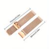 3IN1 Glass Film+ Case+Watch Strap for Samsung Galaxy 4 Classic 42 46mm/6 Classic 43 47mm Stainless Steel Metal Strap Watch 5pro 45mm